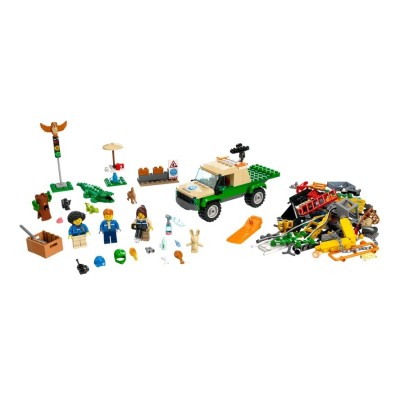 LEGO CITY MISSIONS DE SAUVETAGE DES ANIMAUX SAUVAGES 60353