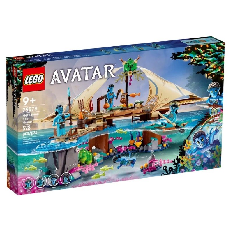 LEGO AVATAR LE VILLAGE AQUATIQUE DE METKAYINA 75578