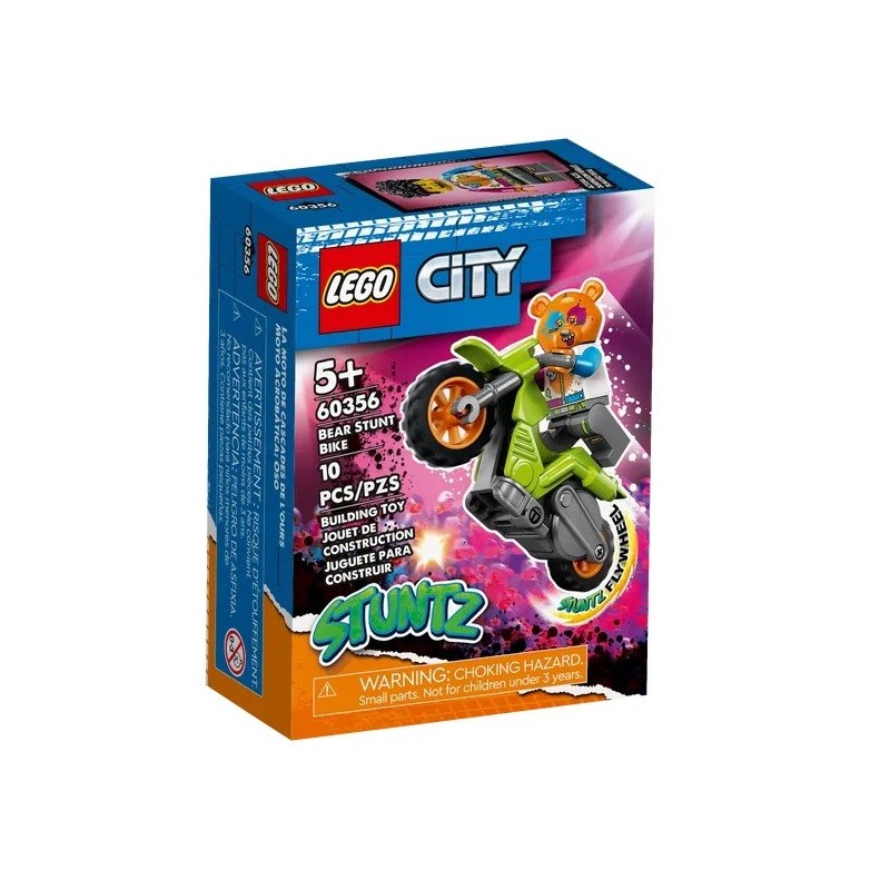 LEGO CITY LA MOTO DE CASCADE DE L OURS 60356