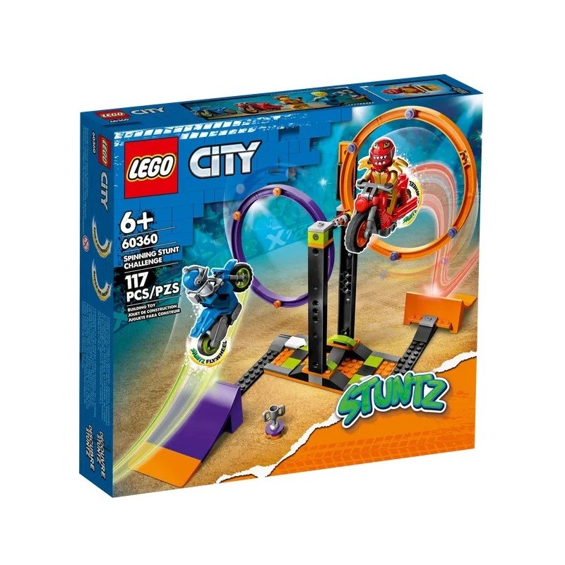 LEGO CITY LE DEFI DE CASCADE  LES CERCLES ROTATIFS 60360