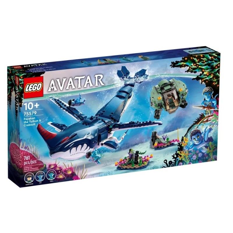 LEGO AVATAR PAYAKAN LE TULKUN ET CRABSUIT 75579