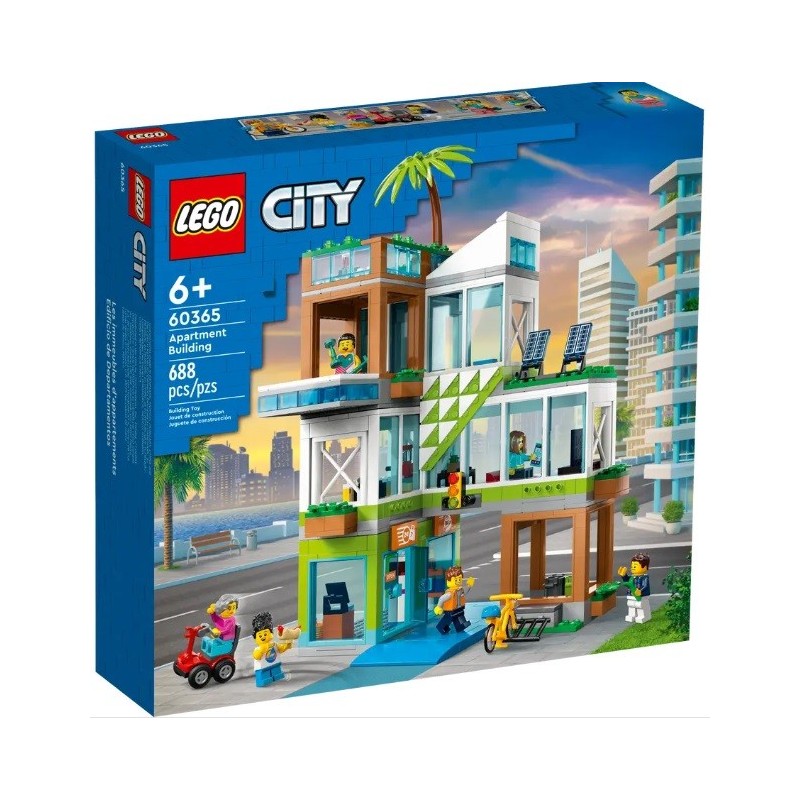 LEGO CITY L IMMEUBLE D HABITATION 60365