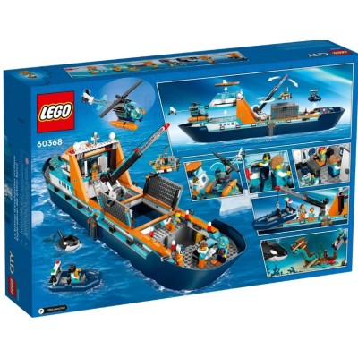 LEGO CITY LE NAVIRE D EXPLORATION ARCTIQUE 60368