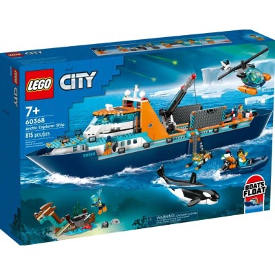 LEGO CITY LE NAVIRE D EXPLORATION ARCTIQUE 60368