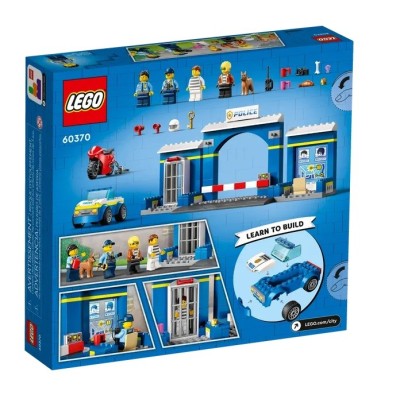 LEGO CITY LA COURSE POURSUITE AU POSTE DE POLICE 60370