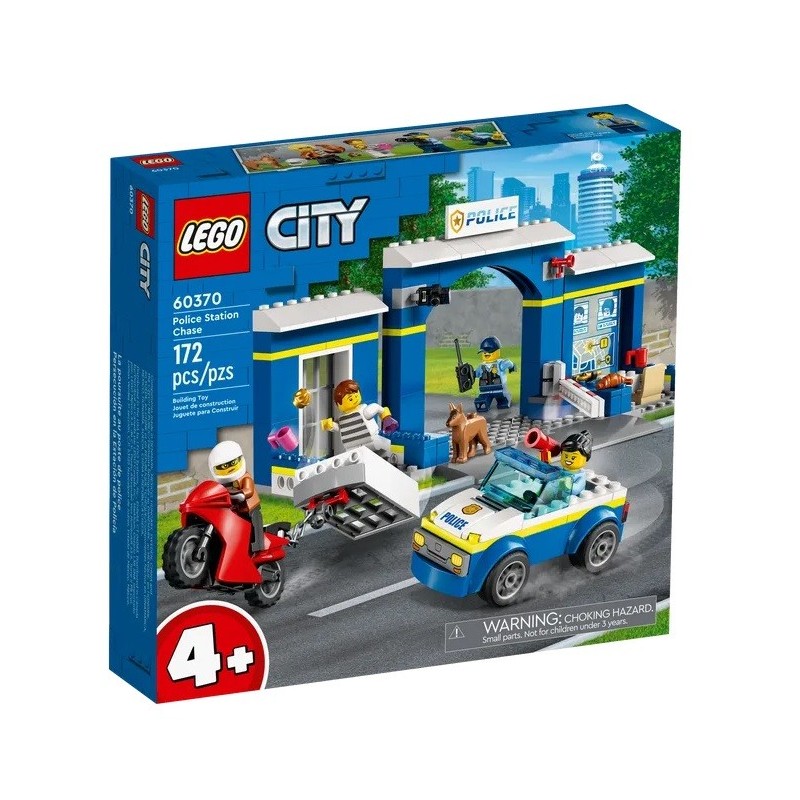 LEGO CITY LA COURSE POURSUITE AU POSTE DE POLICE 60370