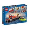 LEGO CITY LE BATEAU DE SAUVETAGEDES POMPIERS 60373