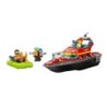 LEGO CITY LE BATEAU DE SAUVETAGEDES POMPIERS 60373