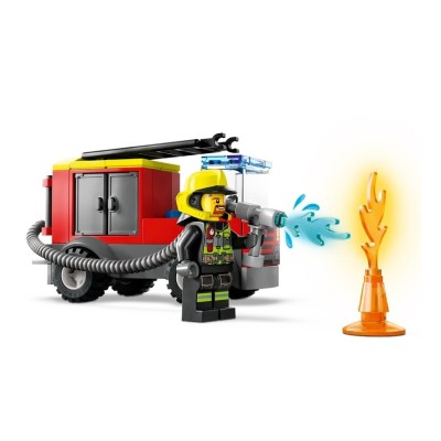 LEGO CITY LA CASERNE ET LE CAMION DES POMPIERS 60375