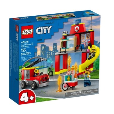 LEGO CITY LA CASERNE ET LE...