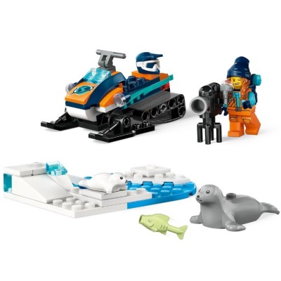 LEGO CITY LA MOTONEIGE D EXPLORATION ARCTIQUE 60376