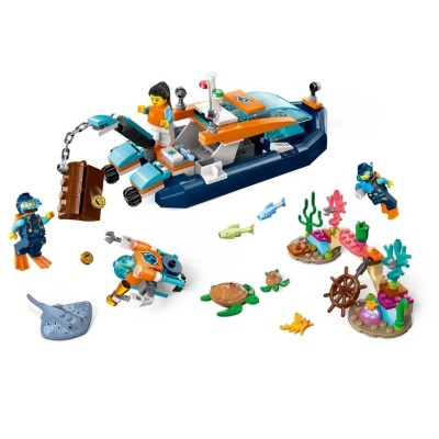 LEGO CITY LE BATEAU D EXPLORATION SOUS-MARINE 60377