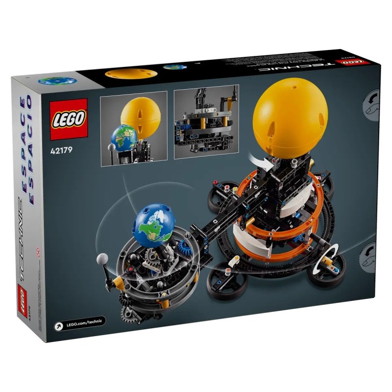 LEGO TECHNIC LA PLANETE TERRE ET LA LUNE EN ORBITE 42179