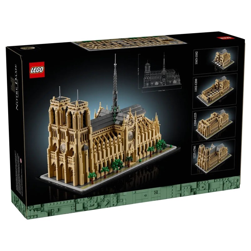 LEGO ARCHITECTURE NOTRE DAME DE PARIS 21061