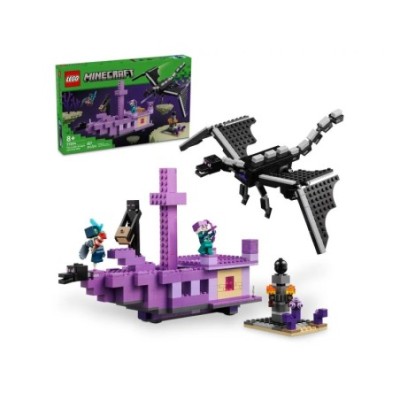 LEGO MINECRAFT LE DRAGON ET LE NAVIRE DE L ENFER 21264