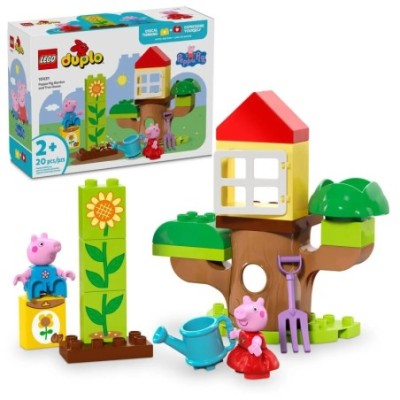 DUPLO CLASSIC LE JARDIN ET LA CABANE DANS L ARBRE DE PEPPA PIG 10431