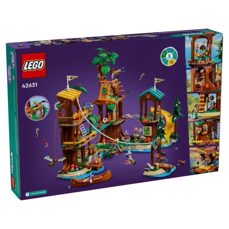 LEGO FRIENDS LA CABANE DANS L ARBRE DE LA BASE DE LOISIR 42631