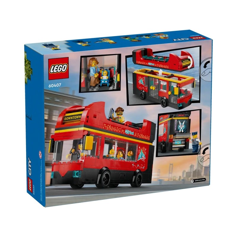 LEGO CITY LE BUS ROUGE A DEUX ETAGES 60407