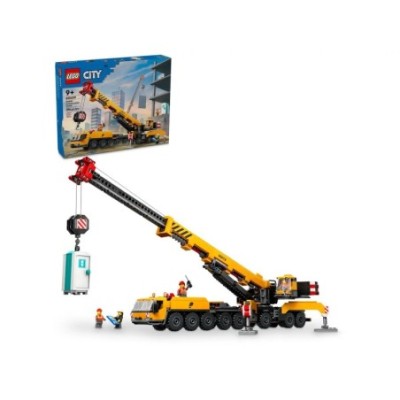 LEGO CITY LA GRUE DE CHANTIER MOBILE JAUNE 60409