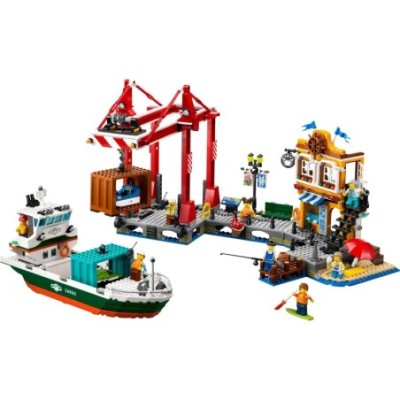 LEGO CITY LE PORT ET LE NAVIRE MARCHAND 60422