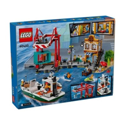 LEGO CITY LE PORT ET LE NAVIRE MARCHAND 60422