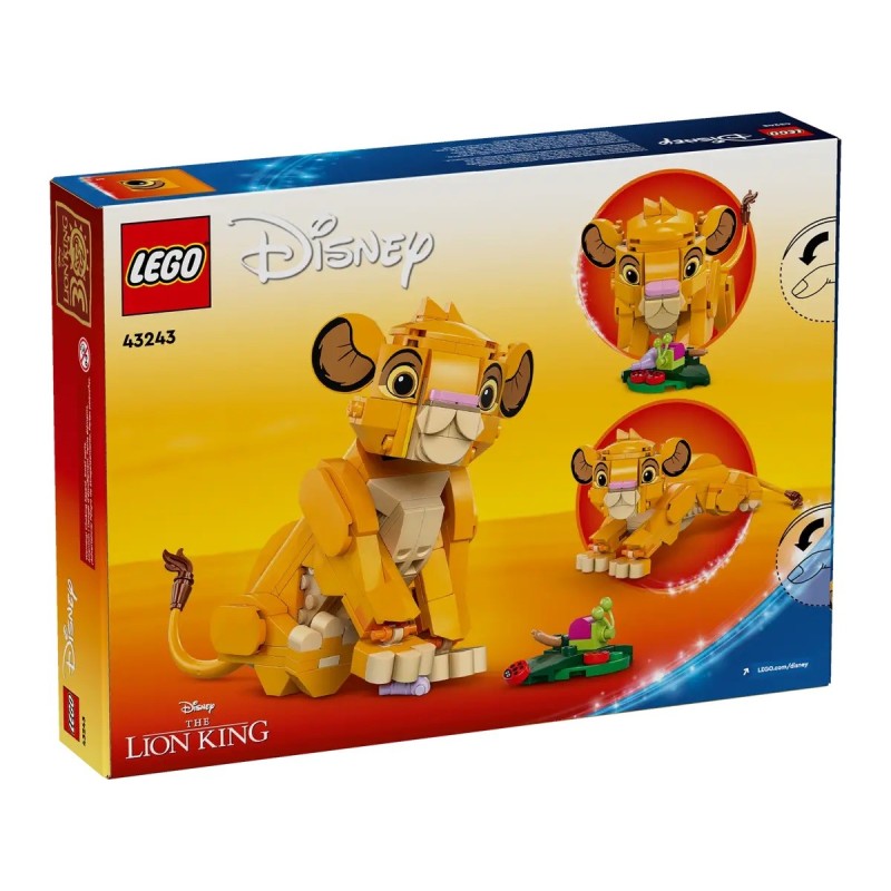 LEGO DISNEY CLASSIC SIMBA LE BEBE DU ROI LION 43243