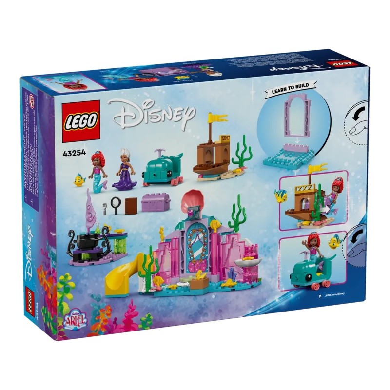 LEGO DISNEY CLASSIC LA GROTTE DE CRISTAL D ARIEL 43254