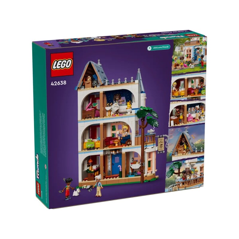 LEGO FRIENDS LA CHAMBRE D HOTE DANS UN CHATEAU 42638