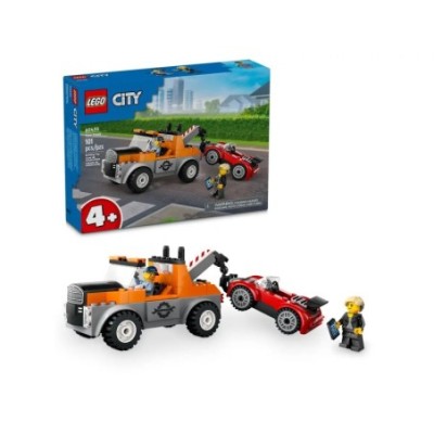 LEGO CITY LA DEPANNEUSE ET LA VOITURE DE SPORT 60435