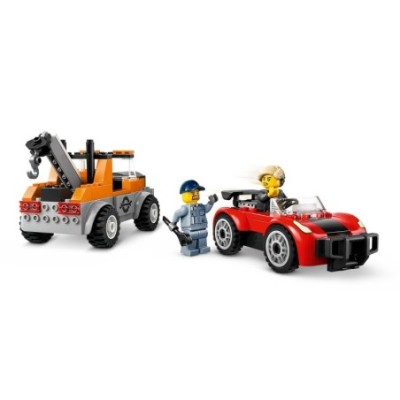 LEGO CITY LA DEPANNEUSE ET LA VOITURE DE SPORT 60435