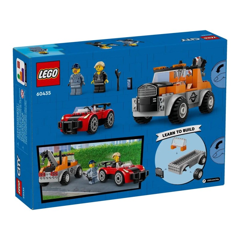 LEGO CITY LA DEPANNEUSE ET LA VOITURE DE SPORT 60435