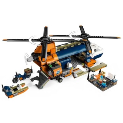 LEGO CITY L HELICOPTERE DE L EXPLORATEUR DE LA JUNGLE 60437