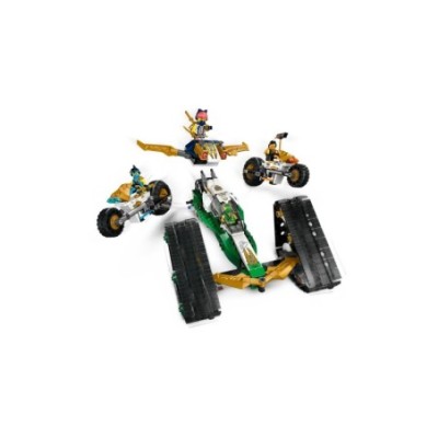 LEGO NINJAGO LE VEHICULE COMBINE DE L EQUIPE DES NINJA 71820