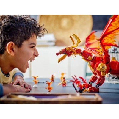 LEGO NINJAGO LE DRAGON SOURCE DU MOUVEMENT 71822