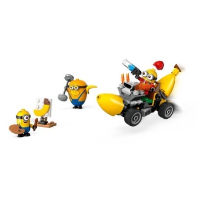 LEGO IDEAS LES MINIONS ET LA VOITURE BANANE 75580