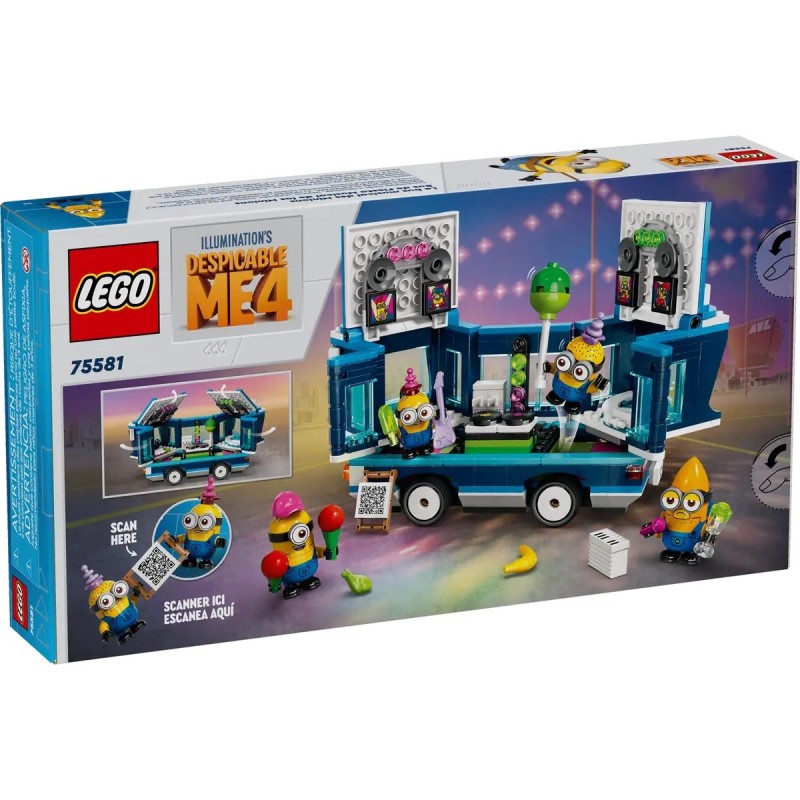 LEGO IDEAS LE DISCO BUS DES MINIONS 75581