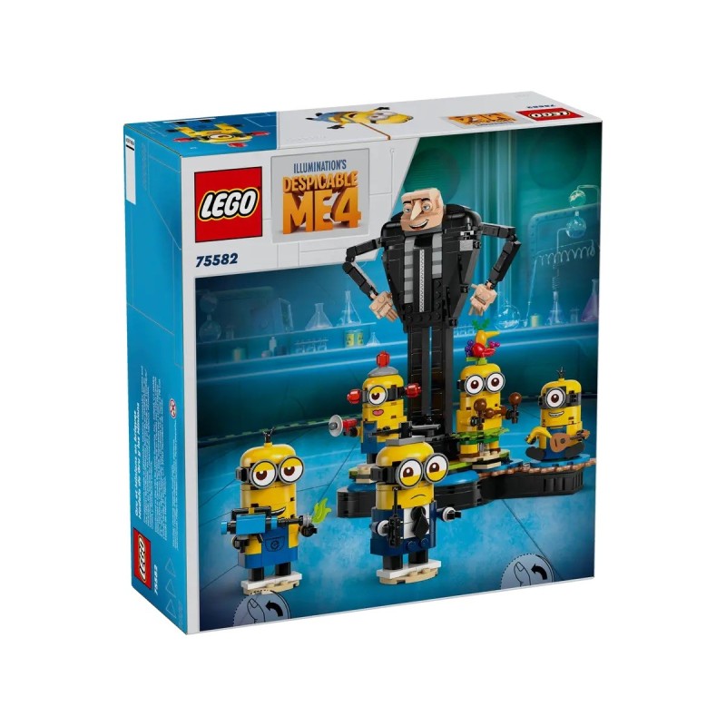 LEGO IDEAS GRU ET LES MINIONS EN BRIQUES 75582