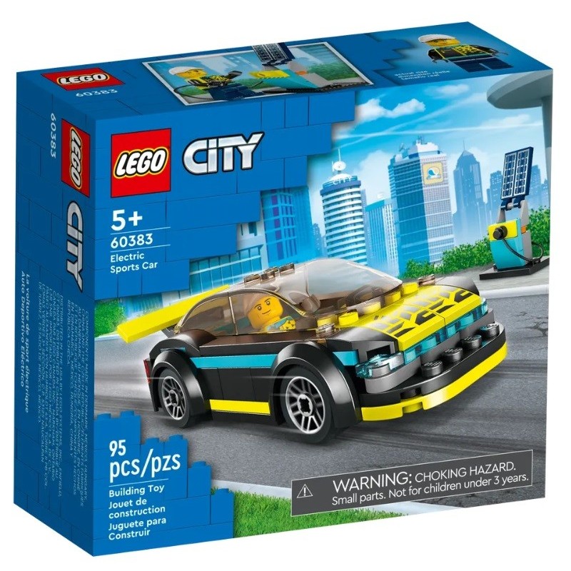 LEGO CITY LA VOITURE DE SPORT ELECTRIQUE 60383