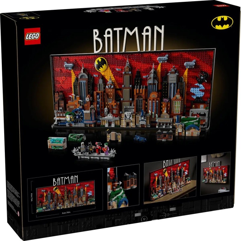 LEGO ART BATMAN LA SERIE ANIMEE GOTHAM CITY 76271