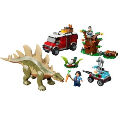 LEGO JURASSIC WORLD MISSIONS DINOSAURES LA DECOUVERTE DU STEGOSAURE 76965