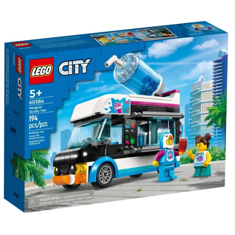 LEGO CITY LE CAMION A GRANITES DU PINGOUIN 60384