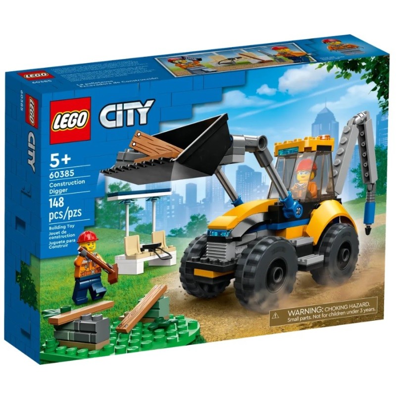 LEGO CITY LA PELLETEUSE DE CHANTIER 60385
