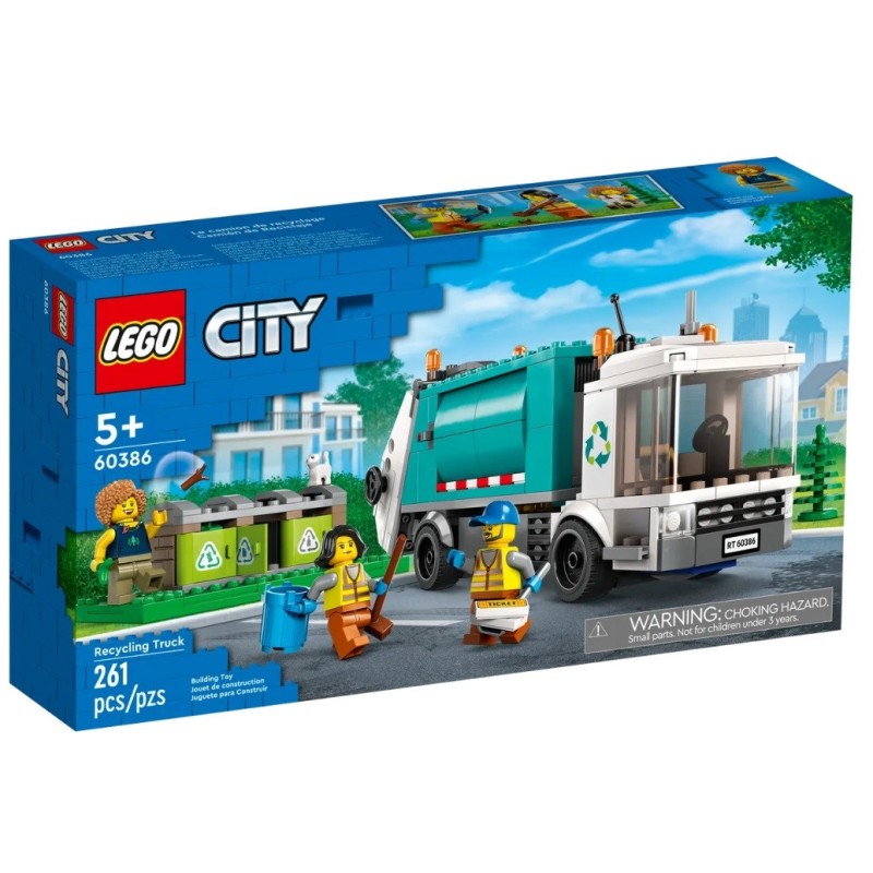 LEGO CITY LE CAMION DE RECYCLAGE 60386