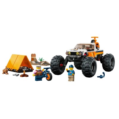 LEGO CITY LES AVENTURES DU 4X4 TOUT TERRAIN 60387