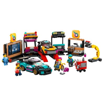 LEGO CITY LE GARAGE DE CUSTOMISATION 60389