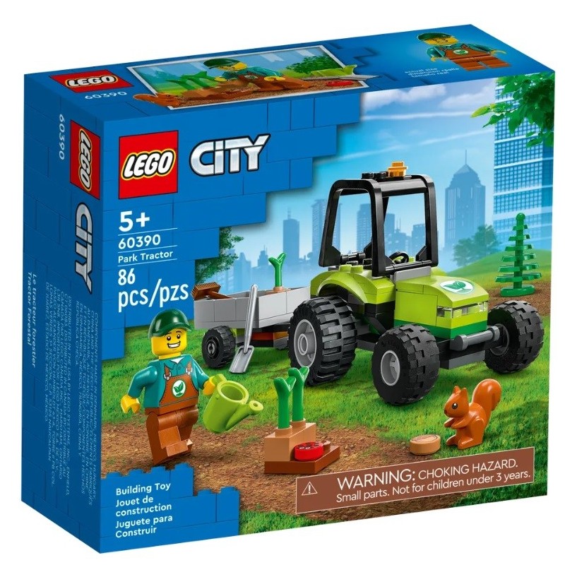 LEGO CITY LE TRACTEUR FORESTIER 60390