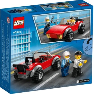 LEGO CITY LA COURSE POURSUITE DE LA MOTO DE POLICE 60392