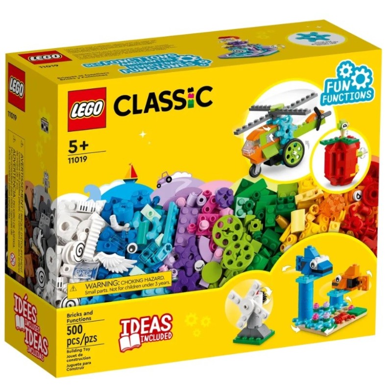 LEGO CLASSIC BRIQUES ET FONCTIONNALITES 11019