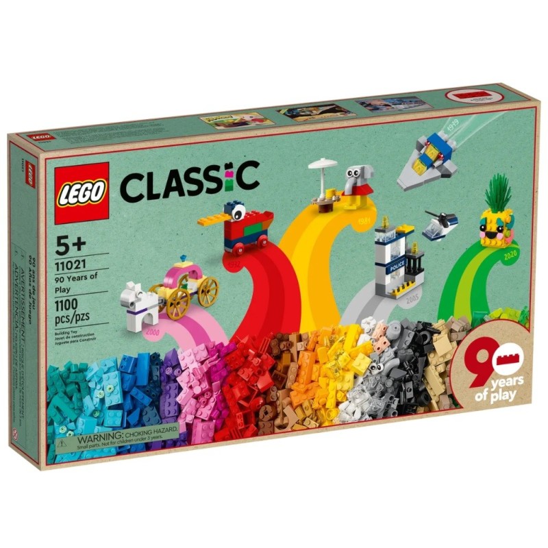 LEGO CLASSIC 90ANS DE JEU 11021
