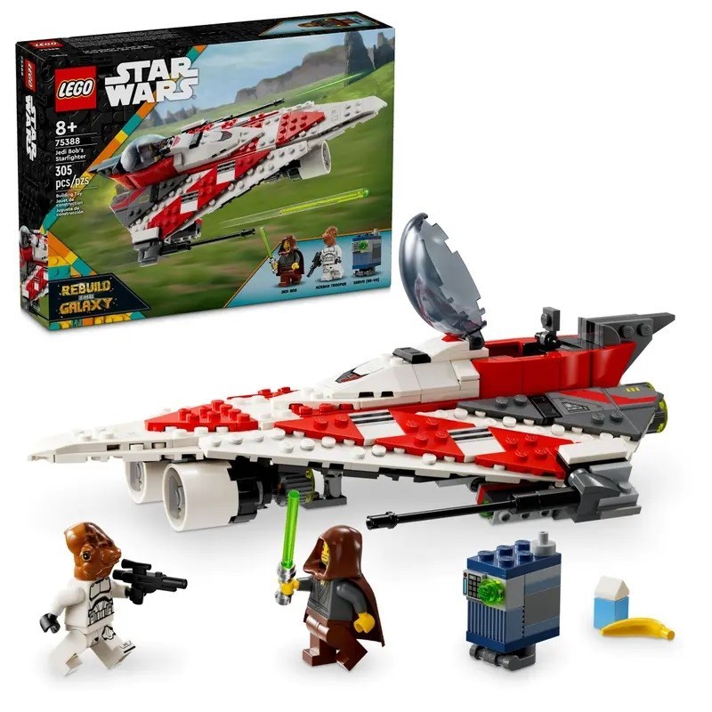 LEGO STAR WARS LE CHASSEUR STELLAIRE DE JEDI BOB 75388 75388